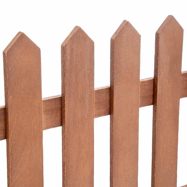 Steccato in legno naturale Bremerton 80 cm