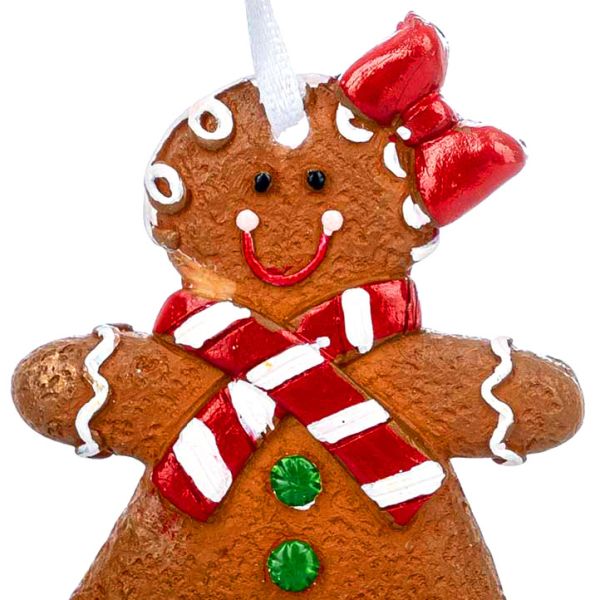 Addobbo Natalizio Gingerbread Christmas Tiny Dancer 8 cm
