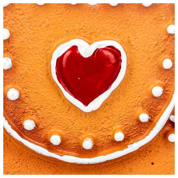Addobbo Natalizio Gingerbread Christmas Heart Cup 6 cm