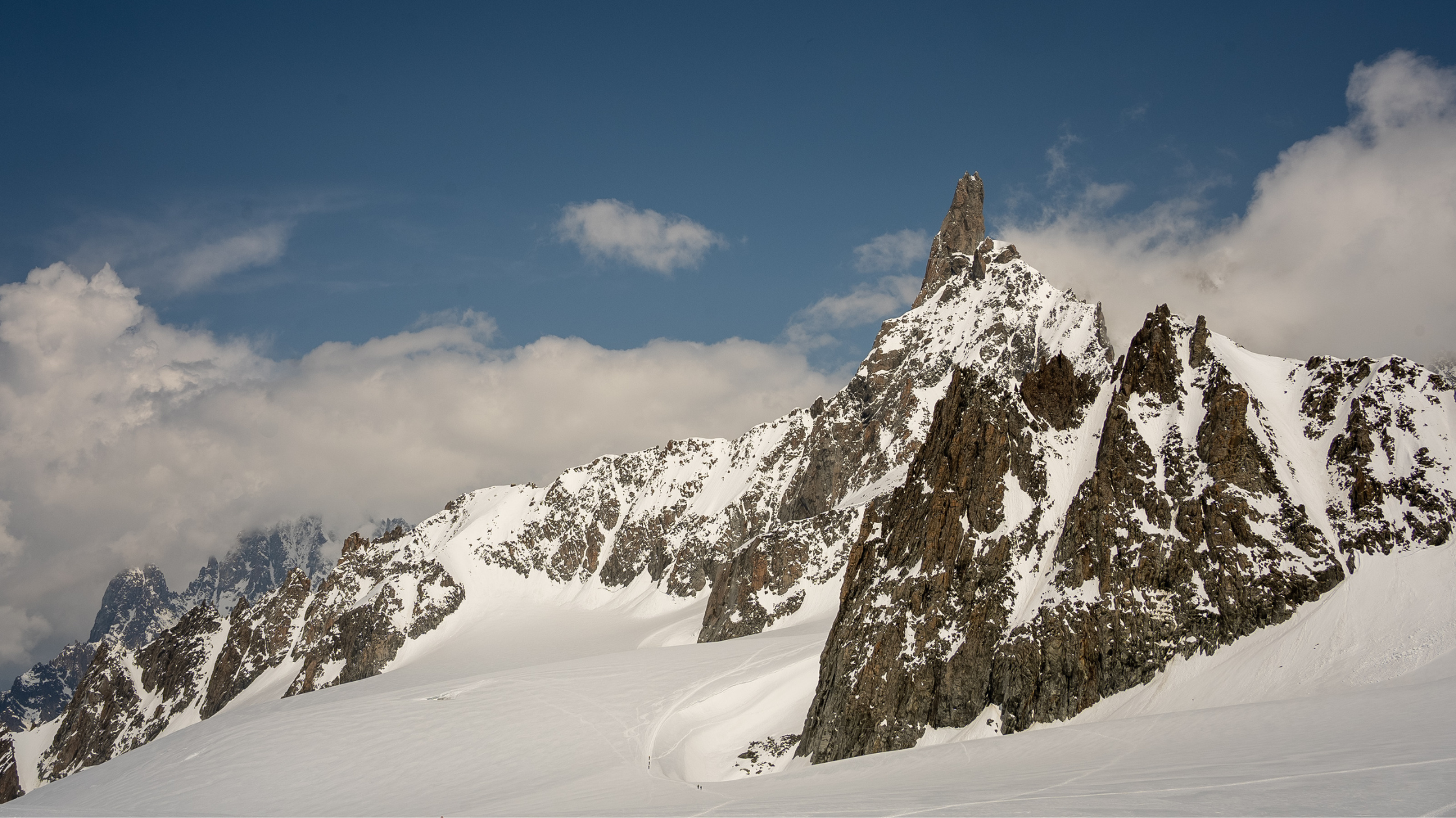 le montagne del villaggio di Babbo Natale